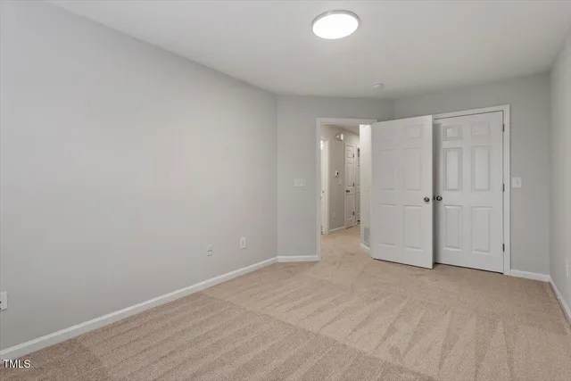 a view of empty room