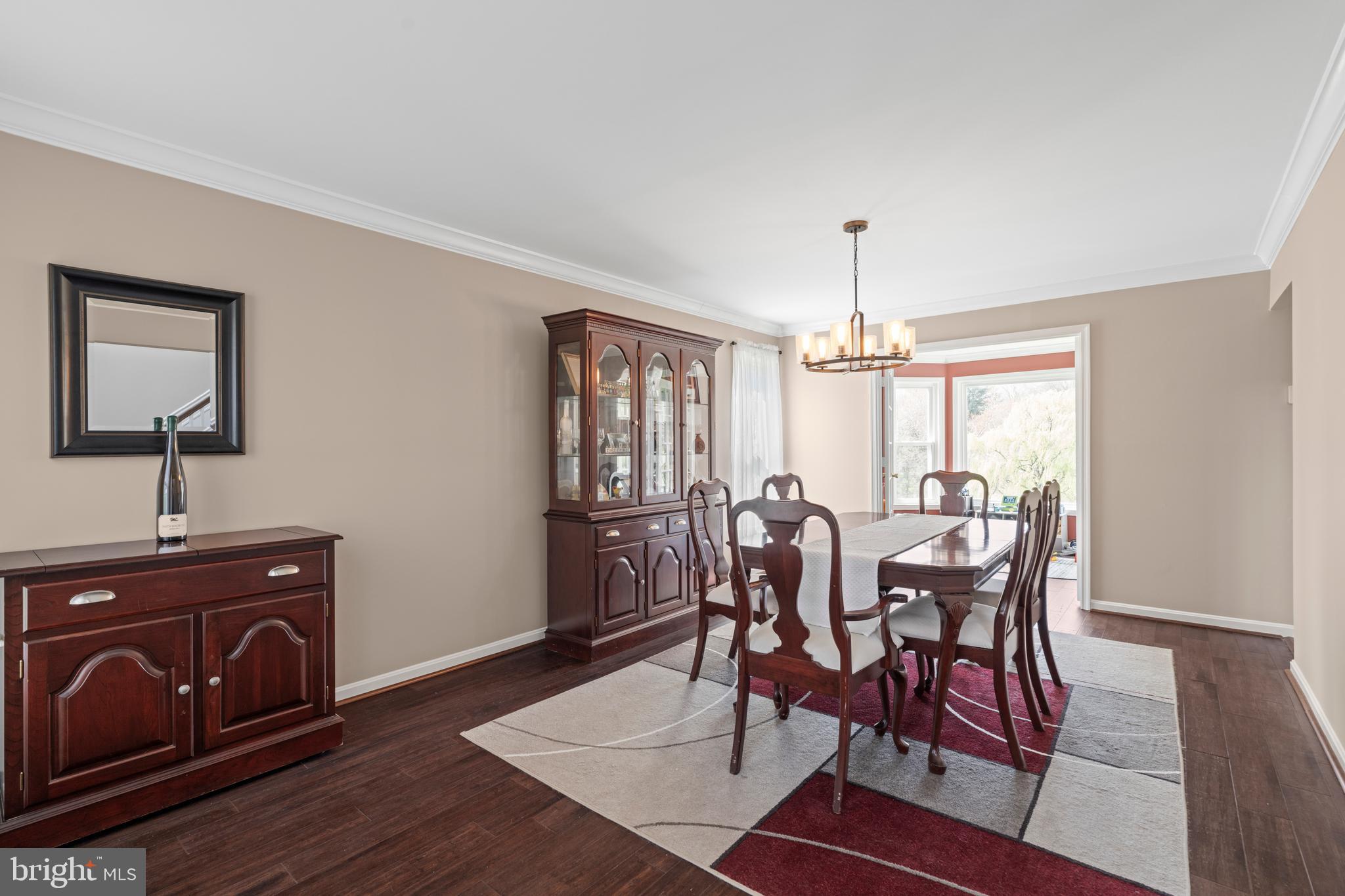 20 Farm Ridge Court Baldwin, MD 21013 - Photo 7 of 47 a view of a dining room with furniture window and wooden floor