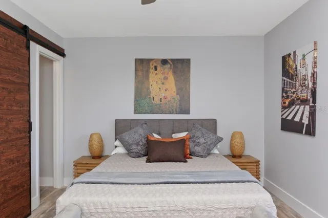 an empty room with window