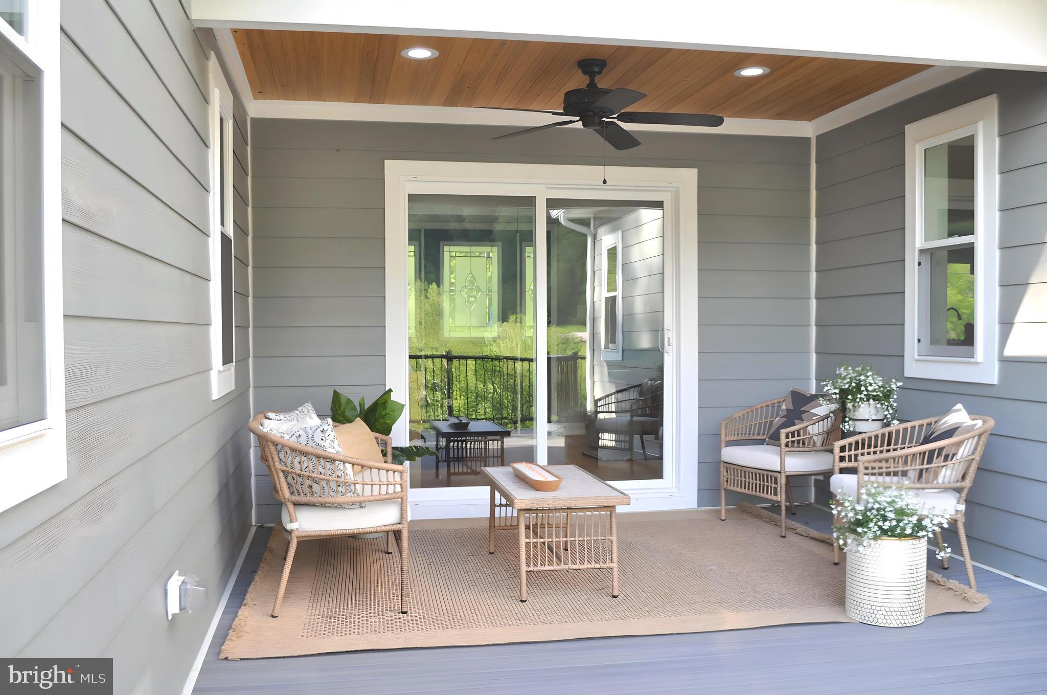 628 Black Bear Road Maurertown, VA 22644 - Photo 22 of 67 Covered rear porch