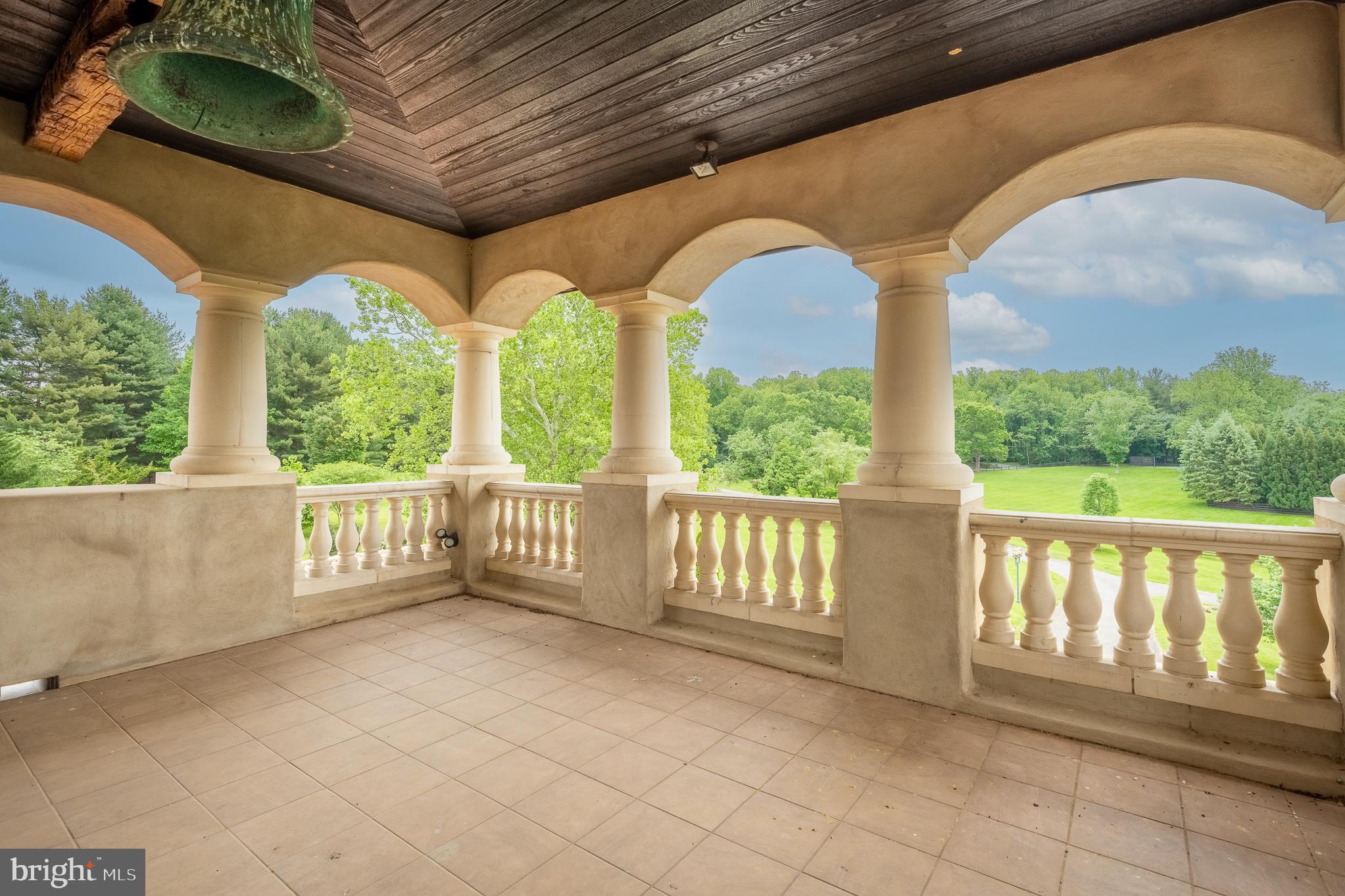 13320 Signal Tree Lane Potomac, MD 20854 - Photo 105 of 143 300 lb bronze bell in 3rd story property overlook