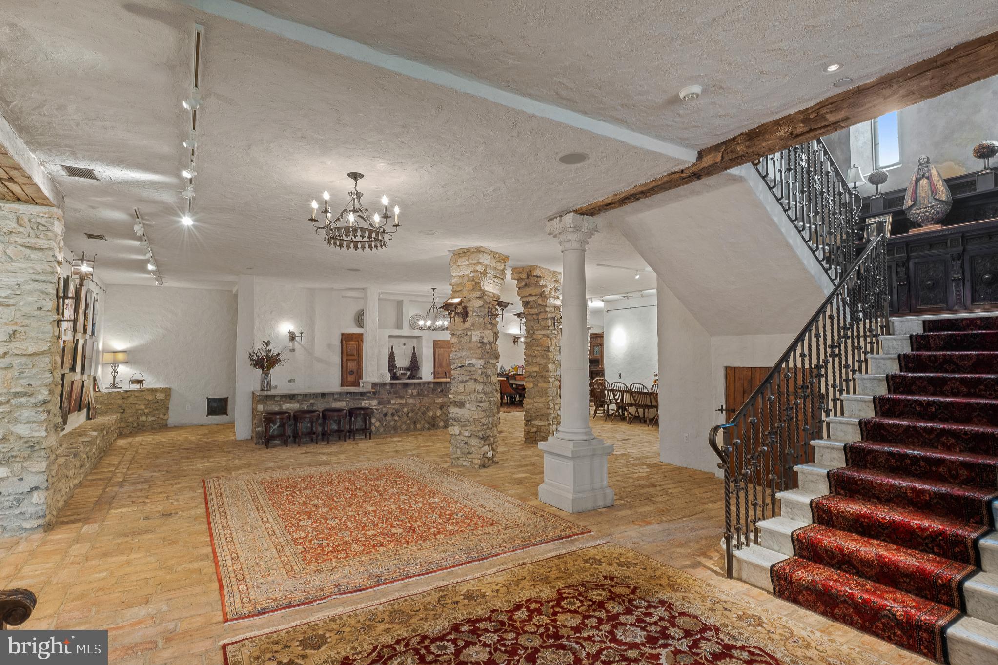 13320 Signal Tree Lane Potomac, MD 20854 - Photo 112 of 143 Magnificent lower level bar,rec room & dining