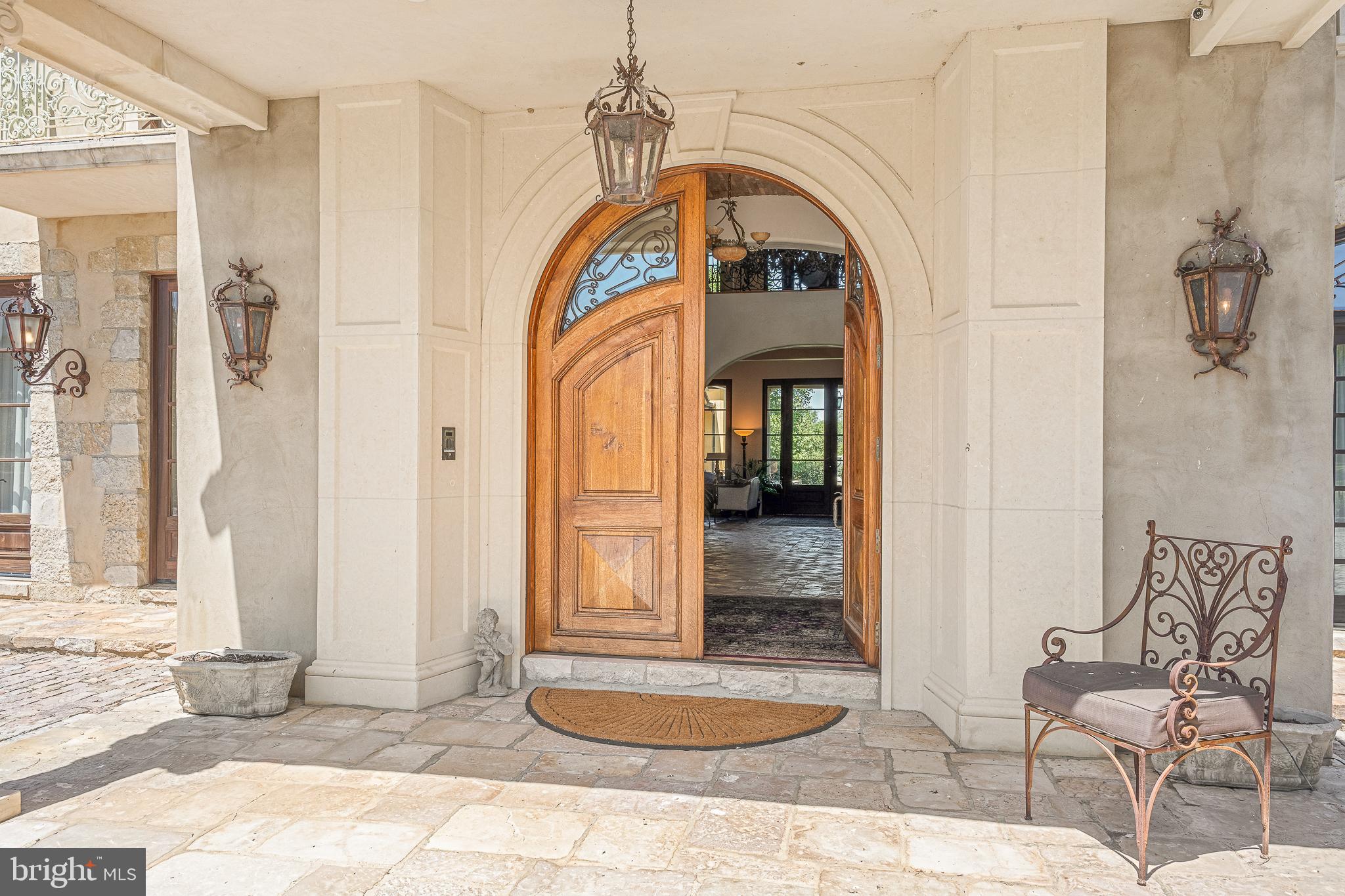 13320 Signal Tree Lane Potomac, MD 20854 - Photo 13 of 143 hand-hewn limestone pavers reclaimed from Italy