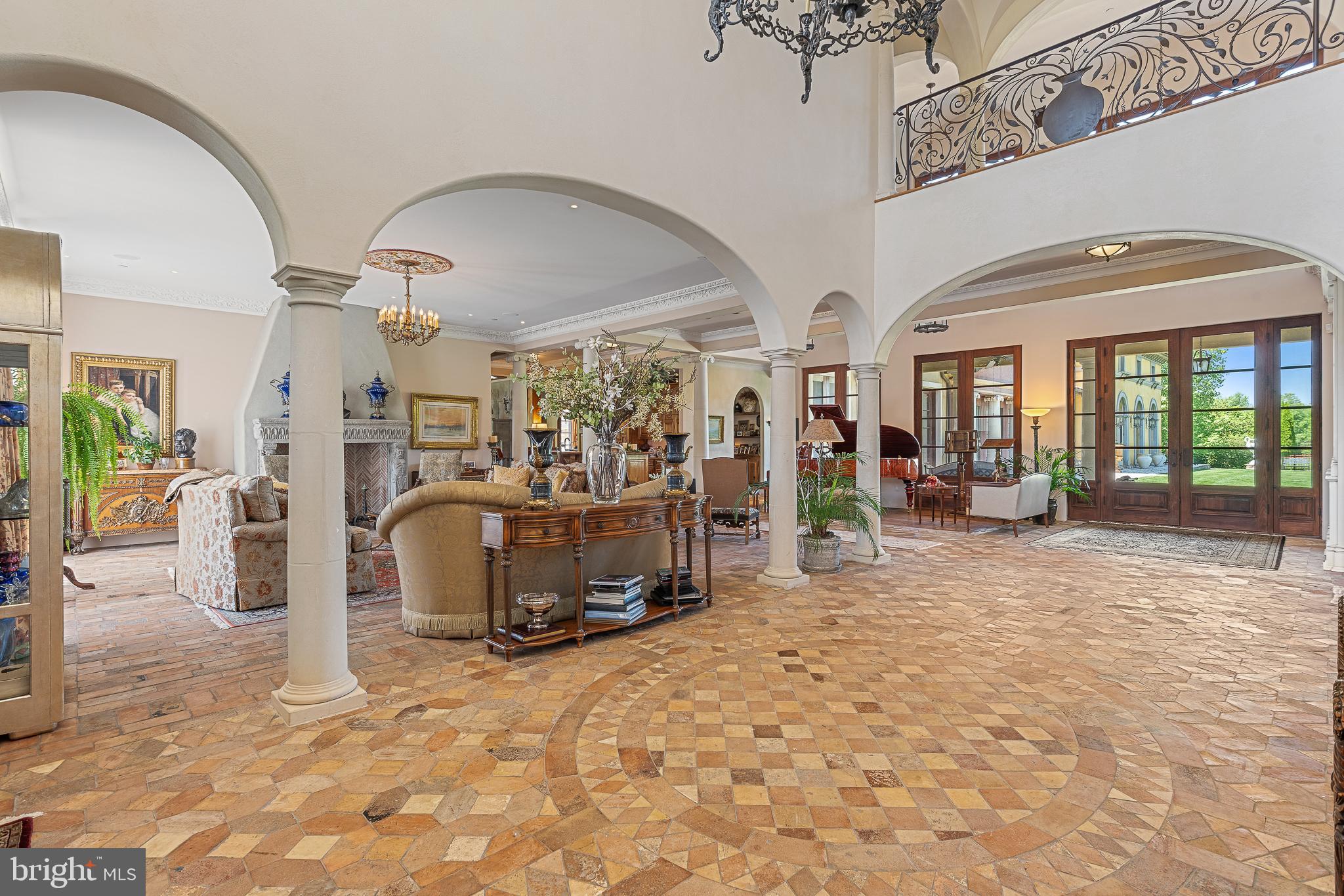 13320 Signal Tree Lane Potomac, MD 20854 - Photo 16 of 143 Pattern replica of the floor in the Cerasi Chapel