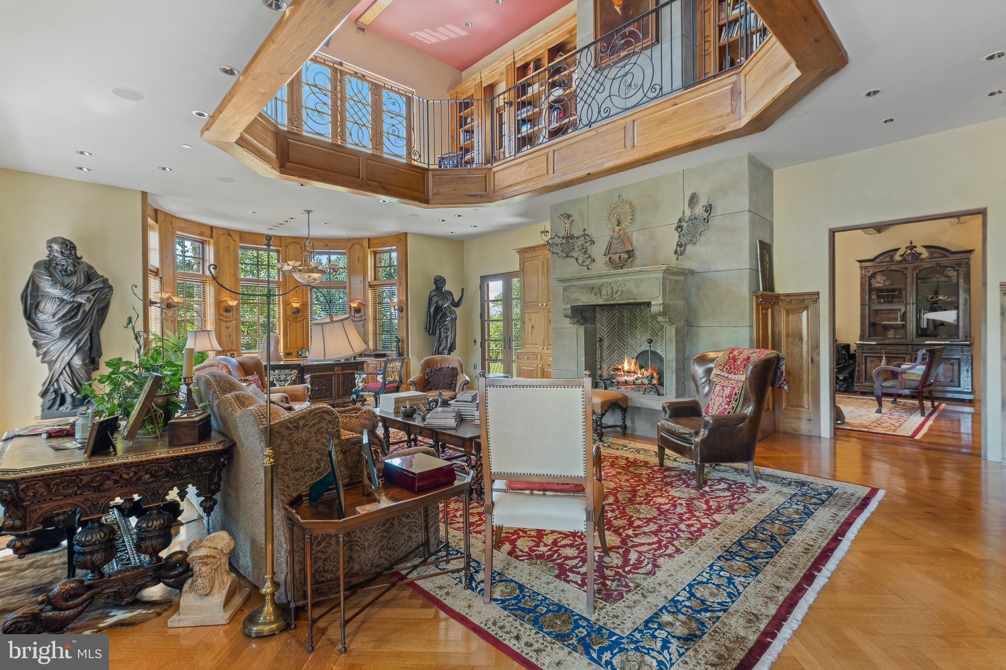 13320 Signal Tree Lane Potomac, MD 20854 - Photo 42 of 143 Grand office leads into a 2nd magnificent office