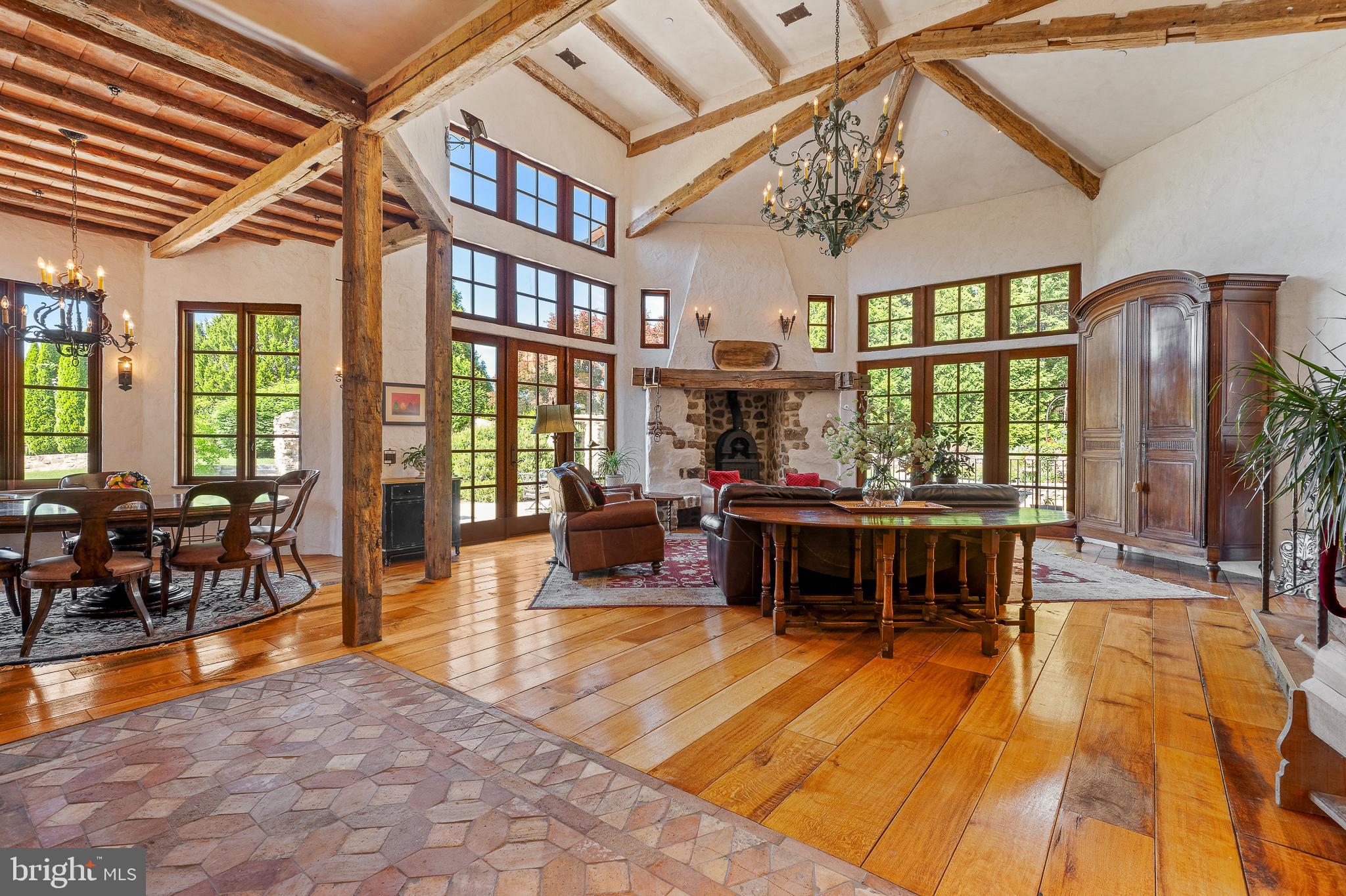 13320 Signal Tree Lane Potomac, MD 20854 - Photo 55 of 143 2 story fam room w solid white oak custom floor