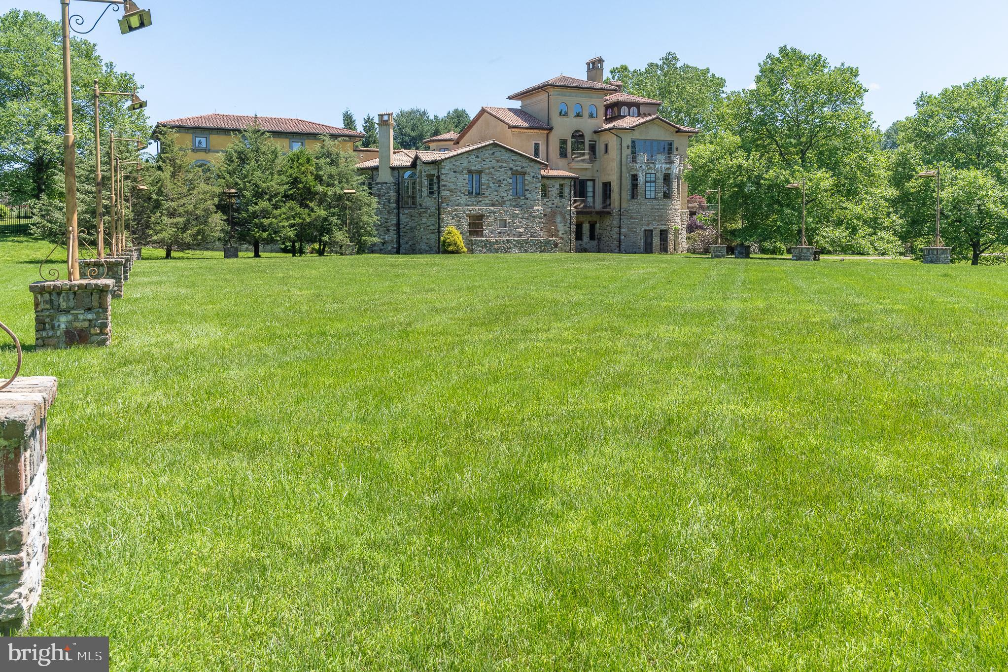 13320 Signal Tree Lane Potomac, MD 20854 - Photo 83 of 143 Paddock surrounded by custom lampposts -full light