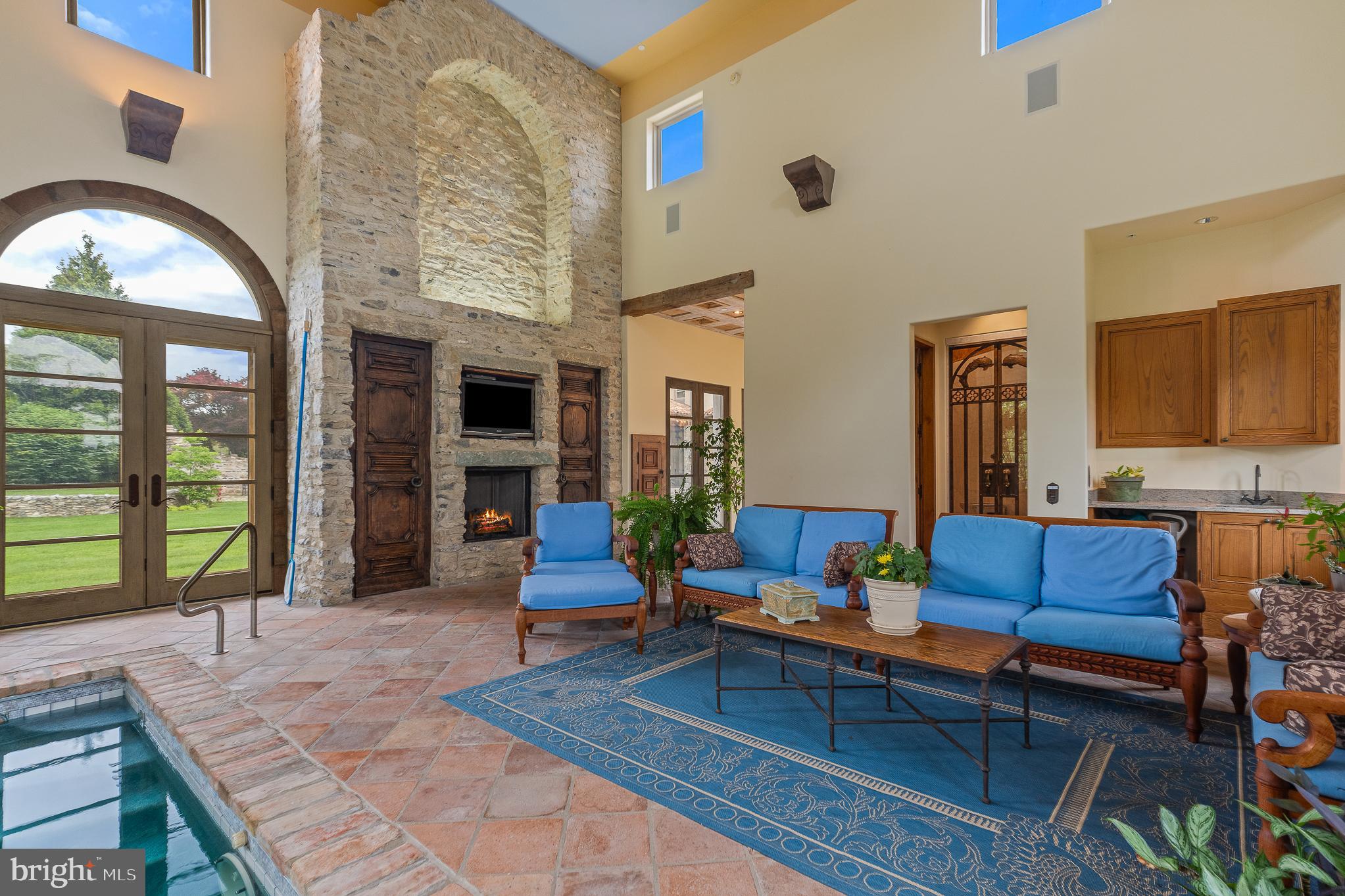 13320 Signal Tree Lane Potomac, MD 20854 - Photo 88 of 143 Built in TV ,Wet Bar,Balcony overlooking paddock