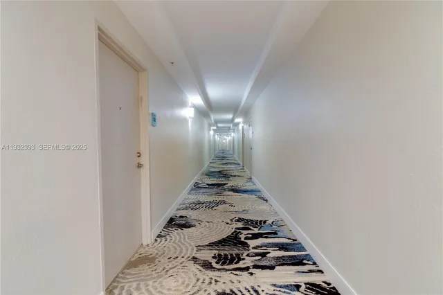 a view of a hallway