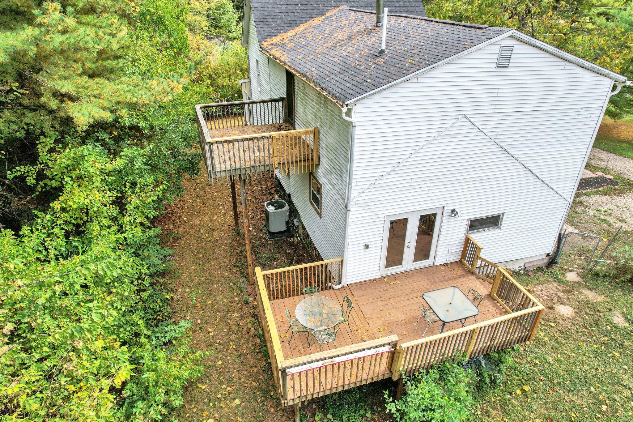 3816 Headleys Mill Road Southwest Pataskala, OH 43062 - Photo 25 of 50 Aerial view of decks