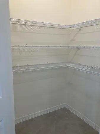 a view of a closet