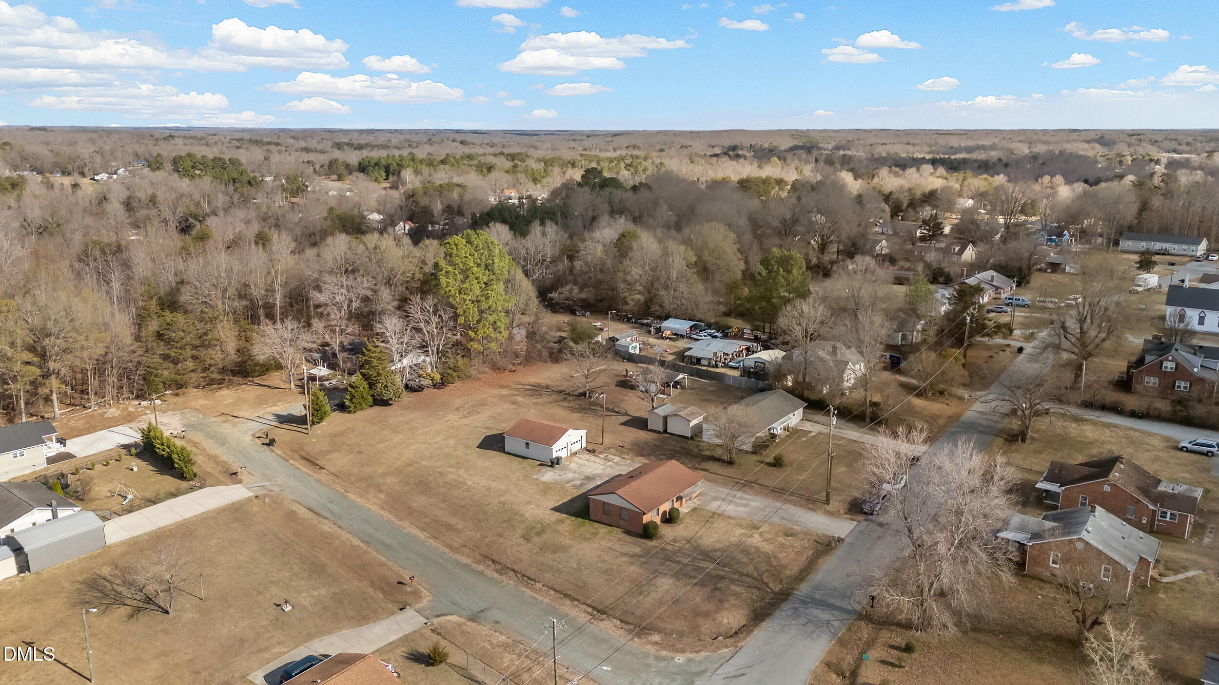 159 Hazel Drive Burlington, NC 27217 - Photo 6 of 21 an aerial view of a house with a yard