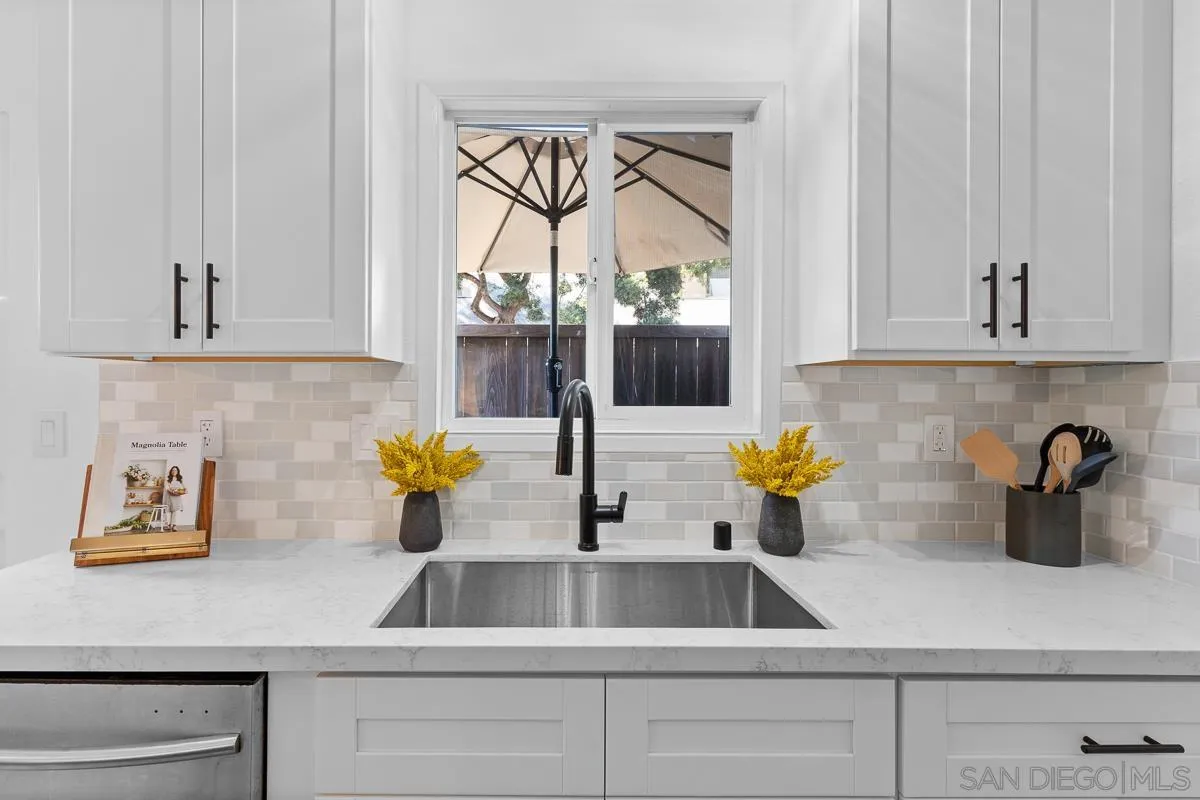 981 North Vulcan Avenue, Unit 4 Encinitas, CA 92024 - Photo 11 of 24 a kitchen with a sink and cabinets