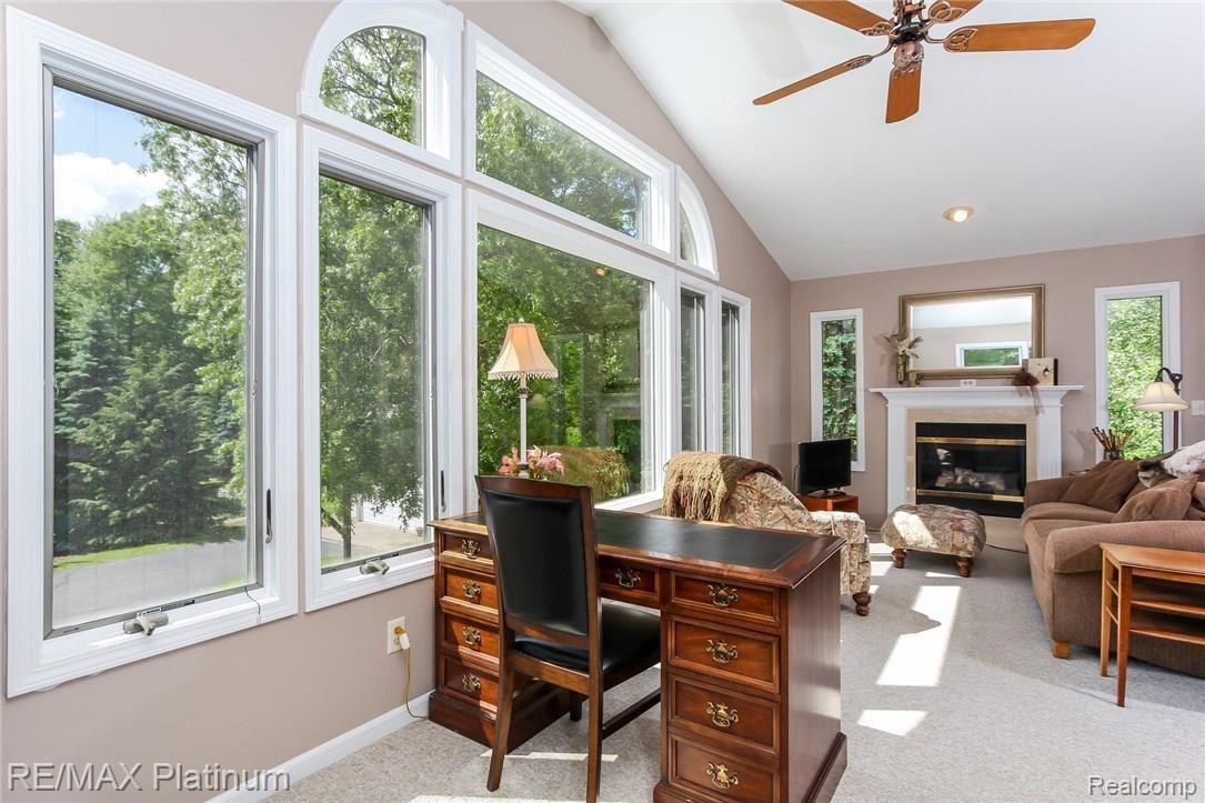 2445 Shehan Road Pinckney, MI 48169 - Photo 18 of 41 Great views from Master of the private pond
