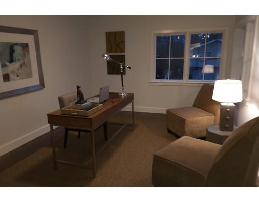 60 Woodcliff Road Brookline, MA 02467 - Photo 14 of 30 a living room with furniture and a lamp