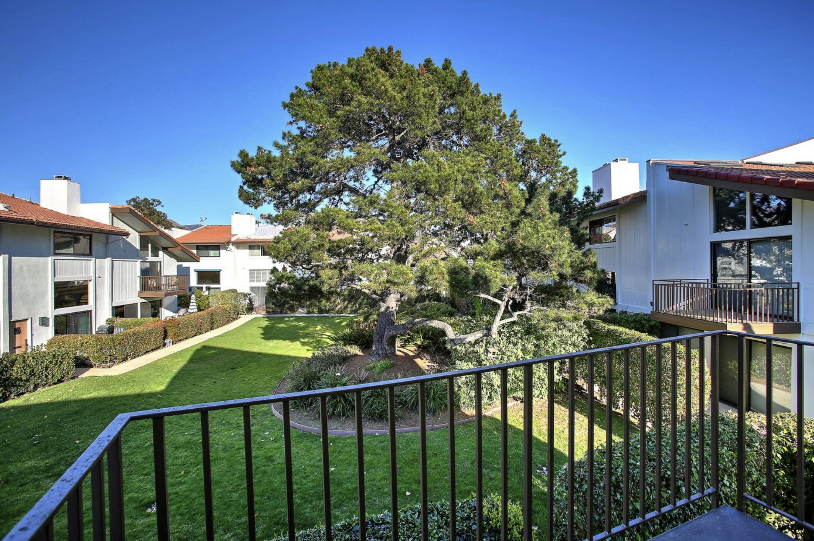 669 Del Parque Drive, Unit D Santa Barbara, CA 93103 - Photo 20 of 37 a view of a street from a balcony