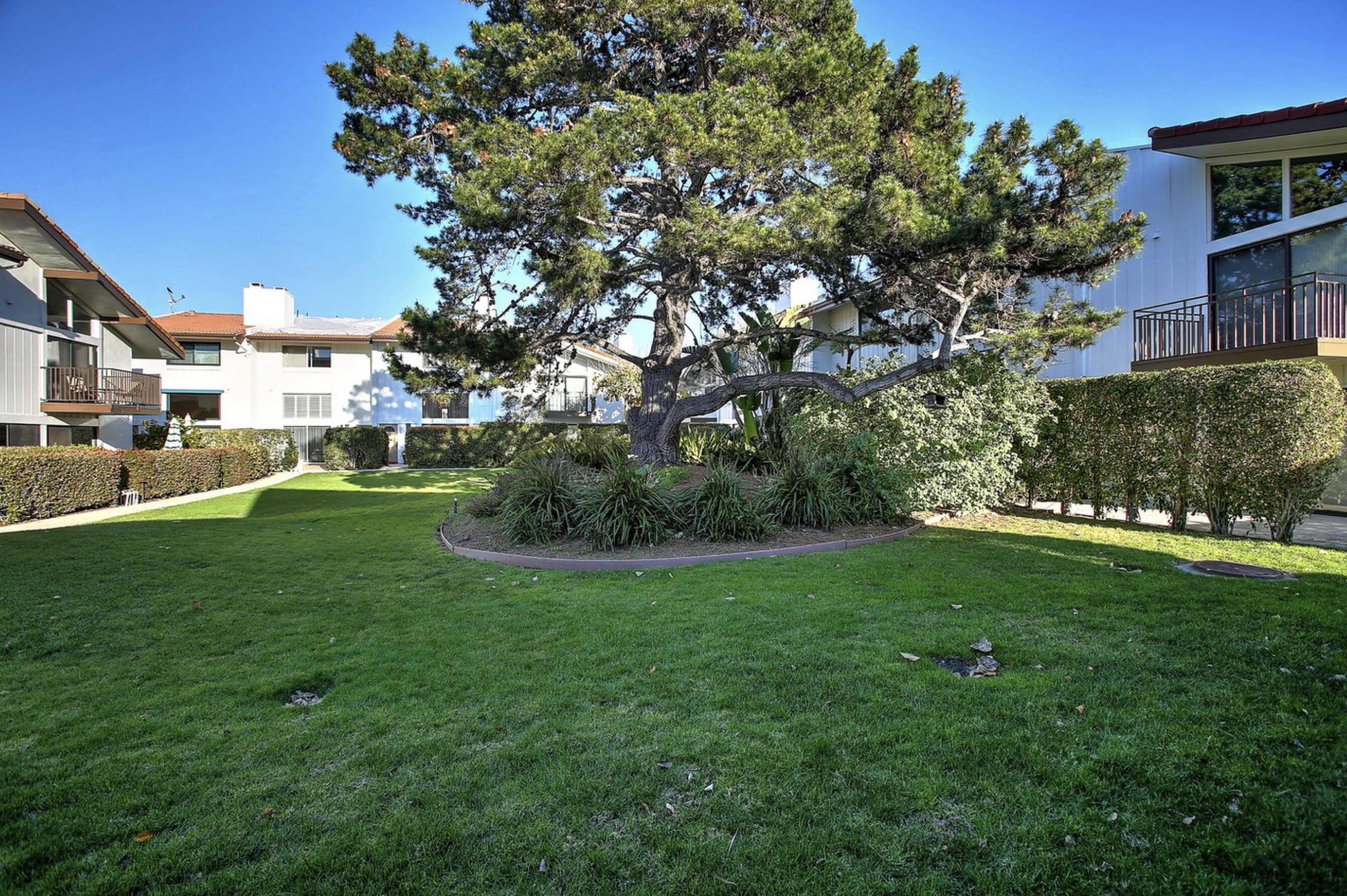 669 Del Parque Drive, Unit D Santa Barbara, CA 93103 - Photo 25 of 37 a view of a house with a big yard