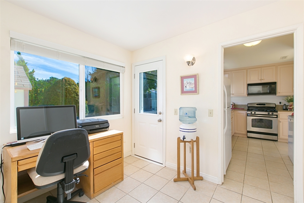 1440 Panorama Ridge Road Oceanside, CA 92056 - Photo 11 of 19 Extra room off kitchen now used as an office with ample cabinets