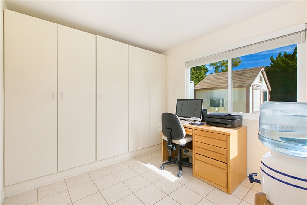1440 Panorama Ridge Road Oceanside, CA 92056 - Photo 10 of 19 Extra room off kitchen now used as an office with ample cabinets