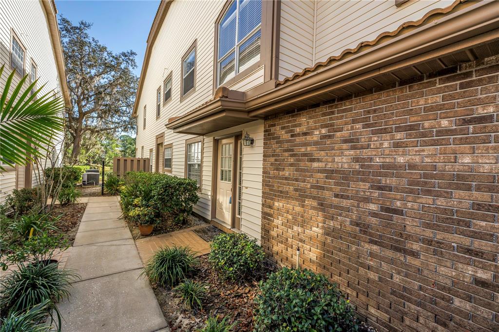 1227 Clays Trail Oldsmar, FL 34677 - Photo 7 of 37 a potted plant on the side of a building