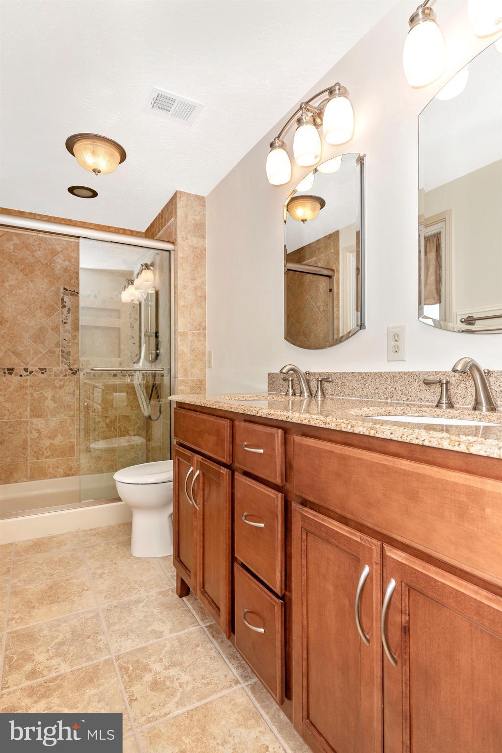 588 Pumphouse Road Frederick, MD 21703 - Photo 29 of 58 En Suite Master Bath- SO Much Storage Space!