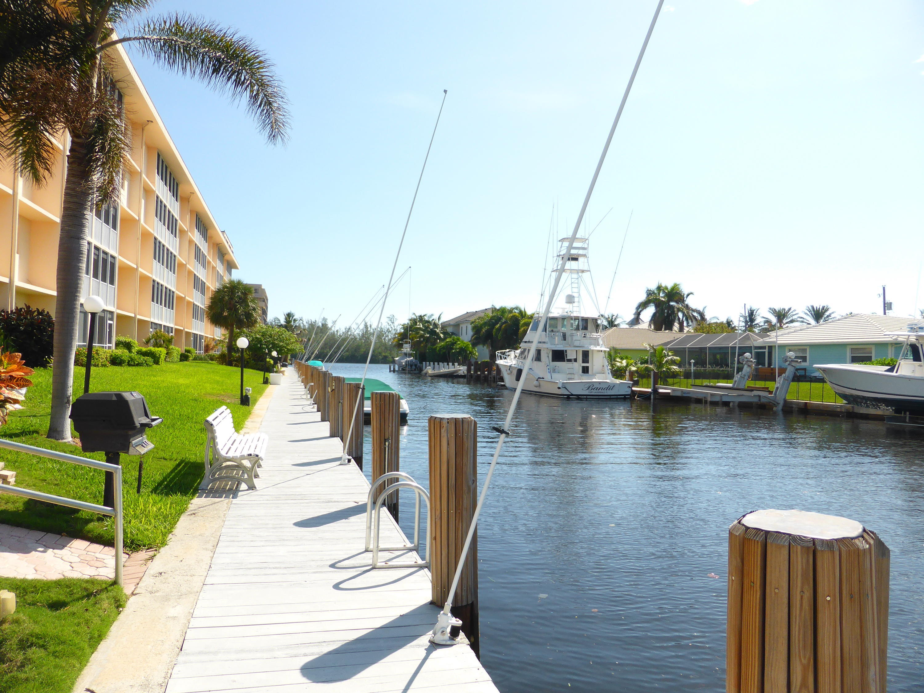 698 Northeast Spanish River Boulevard, Unit 160 Boca Raton, FL 33431 - Photo 4 of 28 BBQ on the Canal