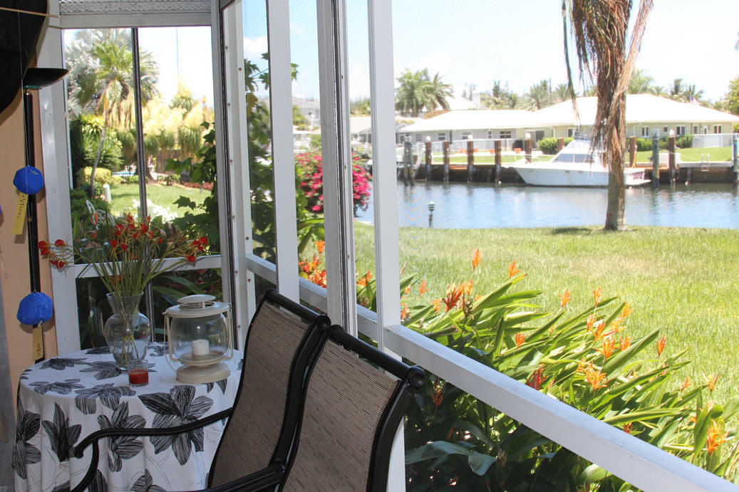 698 Northeast Spanish River Boulevard, Unit 160 Boca Raton, FL 33431 - Photo 6 of 28 View from patio