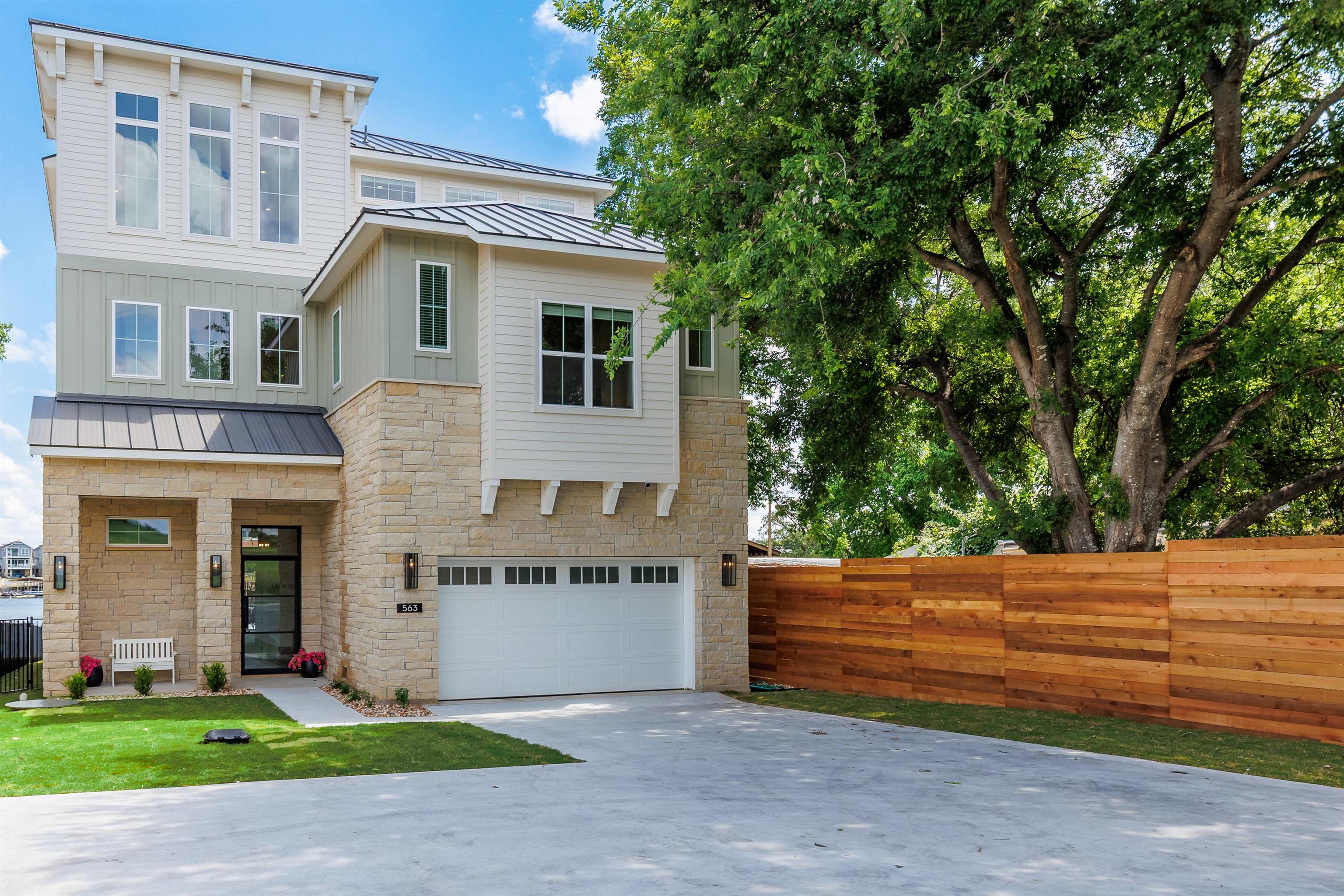 563 Ellen Williams Loop Kingsland, TX 78639 - Photo 8 of 30 View of front of house. Plenty of parking for all.