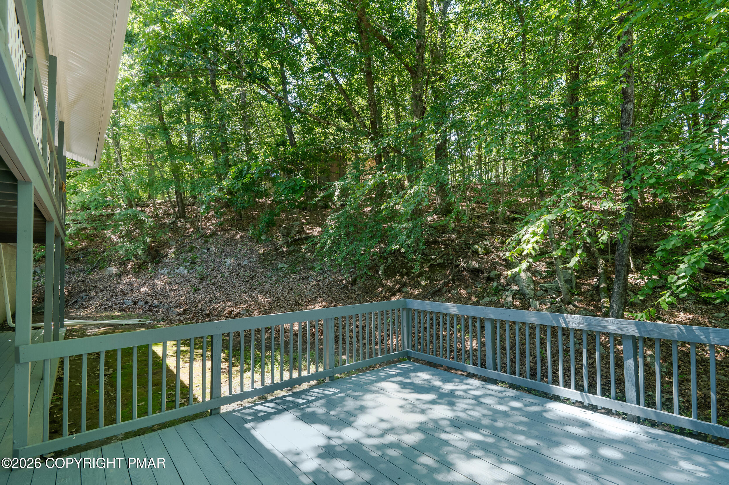 5966 Decker Road Bushkill, PA 18324 - Photo 36 of 38 Back Deck