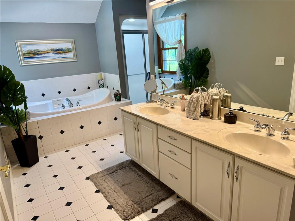 293 Sandy Hill Road Valencia, PA 16059 - Photo 36 of 50 a bathroom with a sink and a mirror