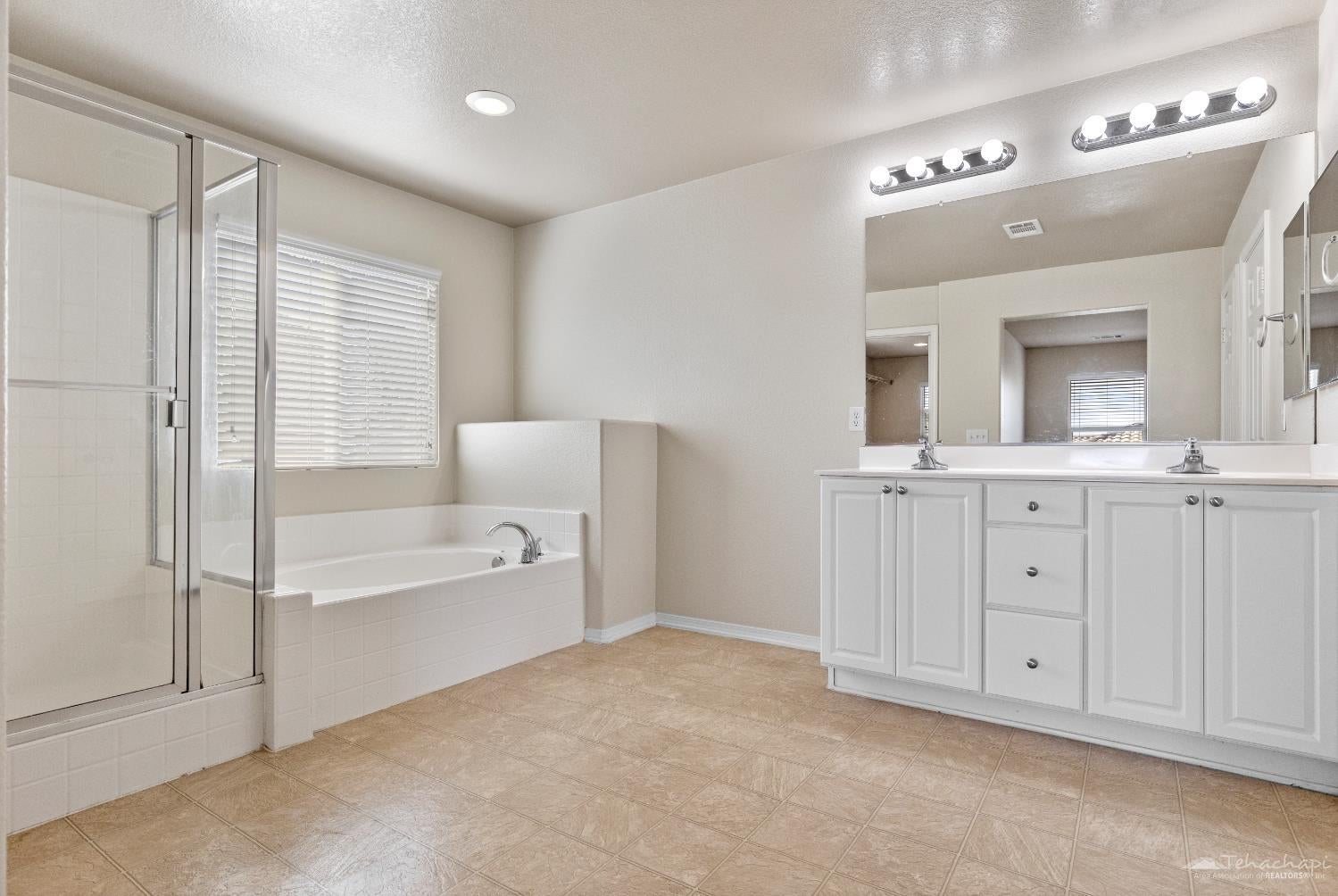 1438 Wild Olive Road Tehachapi, CA 93561 - Photo 25 of 55 Master bath with separate tub/shower...