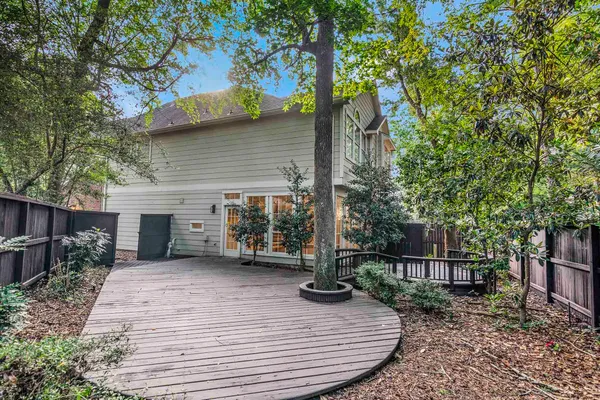 a view of a house with a patio