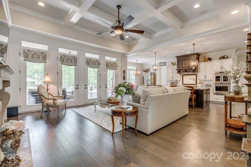 2886 Holbrook Road Fort Mill, SC 29715 - Photo 5 of 34 a living room with furniture kitchen view and a large window