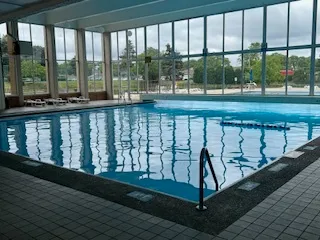 front view of a house with a trees