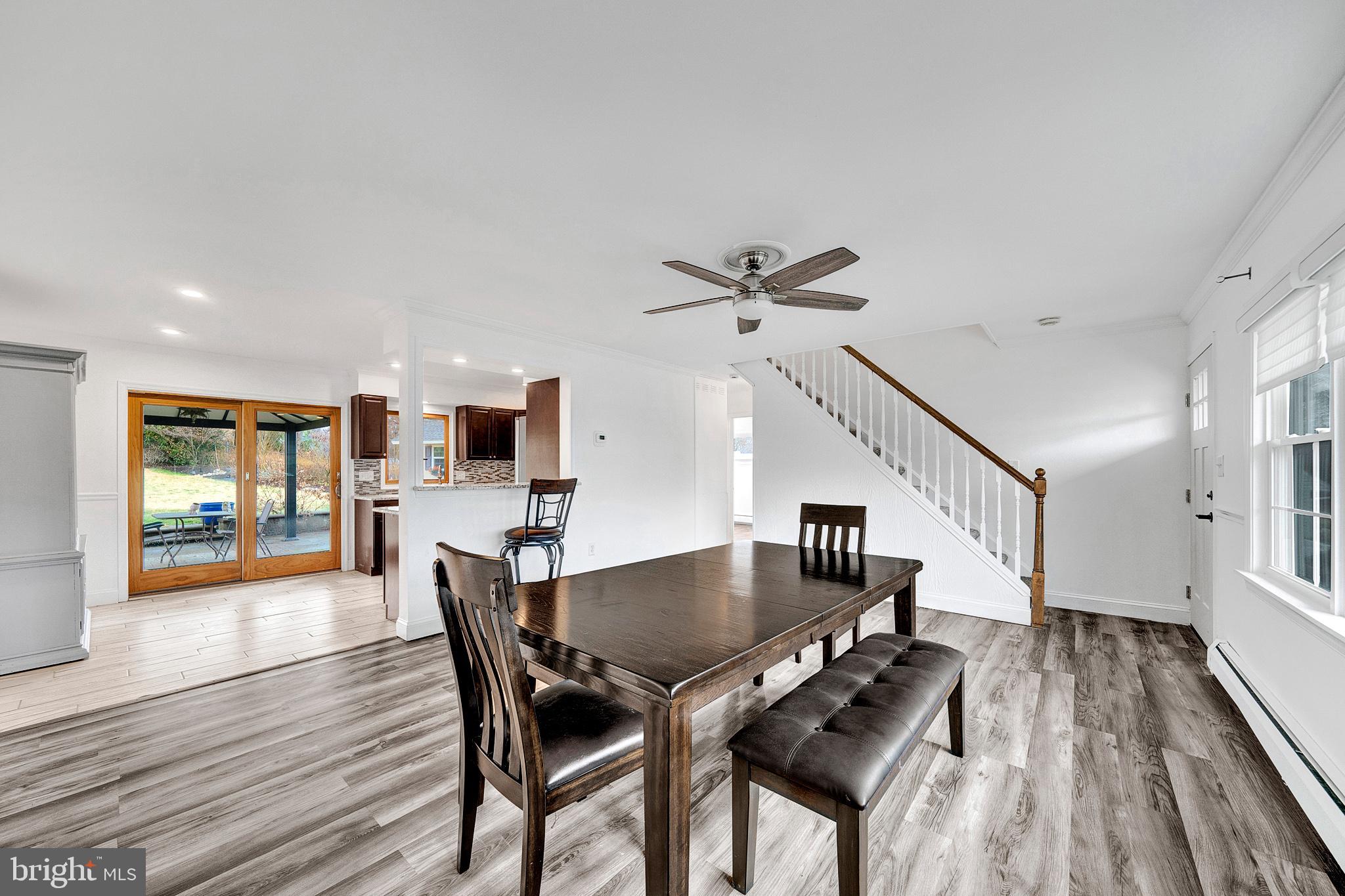 6 Unity Turn Levittown, PA 19056 - Photo 9 of 50 a dining room with furniture and wooden floor