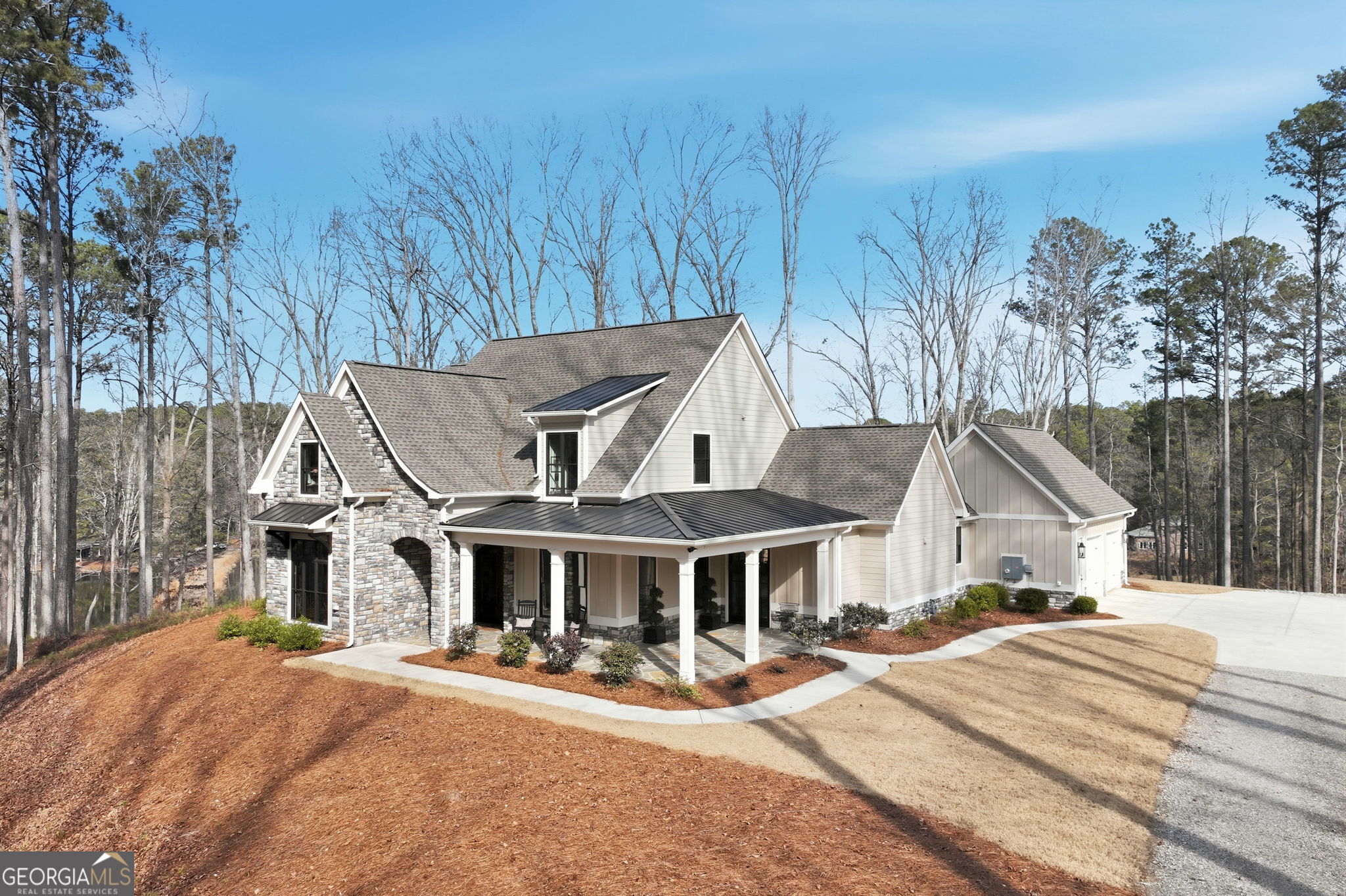 1282 Dean Hill Road Southeast Monroe, GA 30655 - Photo 10 of 58 a front view of a house with a yard
