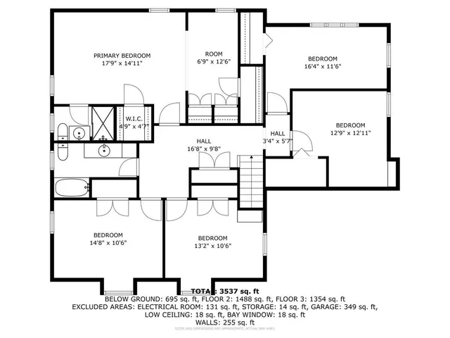 a picture of a book and a bed