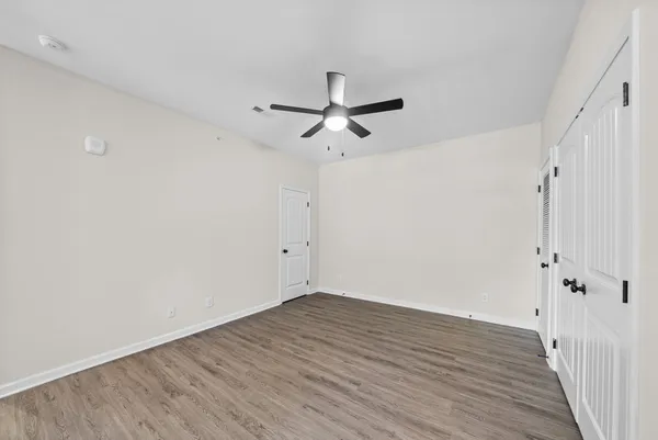 wooden floor in an empty room