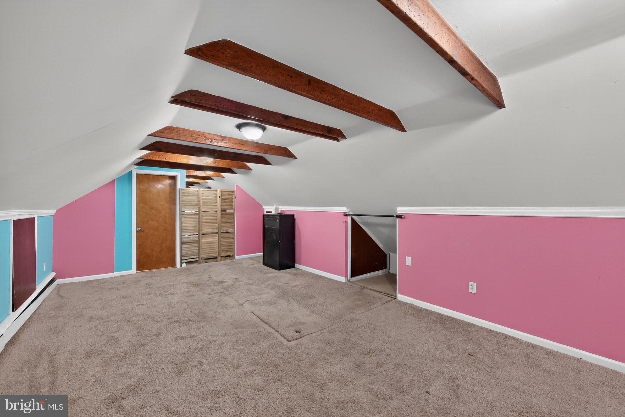 238 Brown Street Spring City, PA 19475 - Photo 37 of 57 Charming attic space with vibrant hues.
