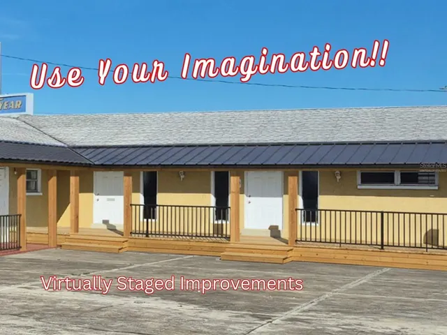 a view of a parking area