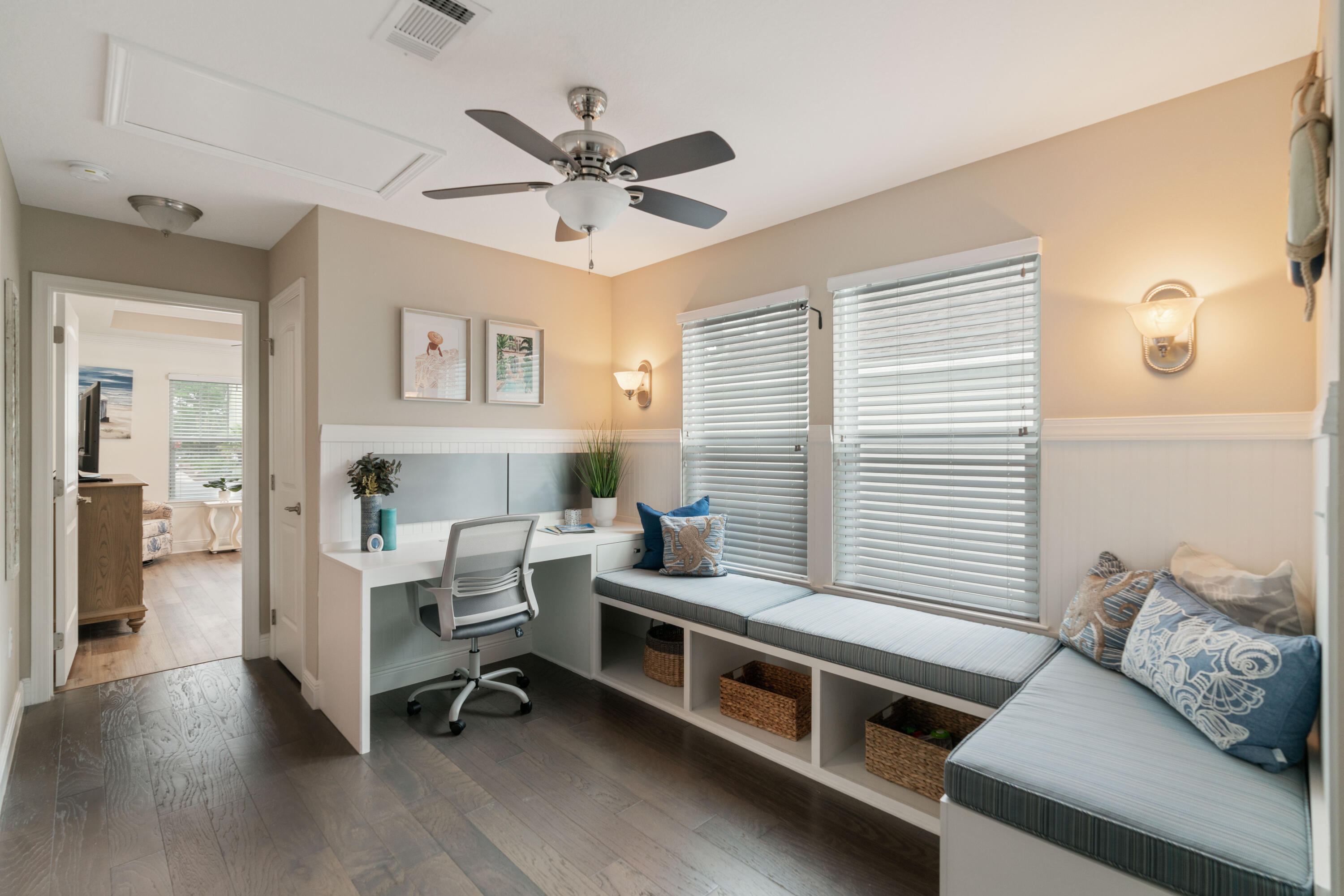 104 Sandpine Loop Inlet Beach, FL 32461 - Photo 13 of 26 a bedroom with furniture and a window