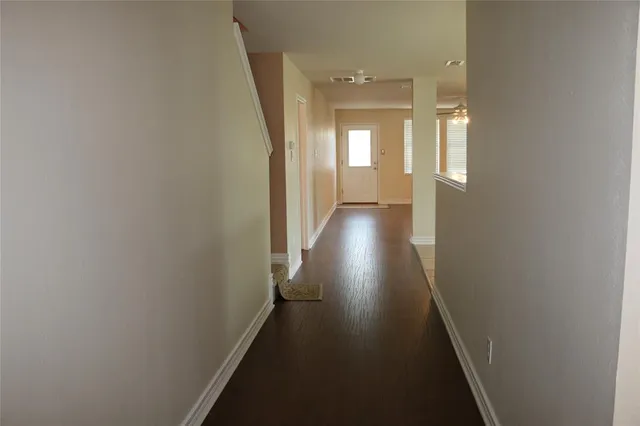 view of wooden floor