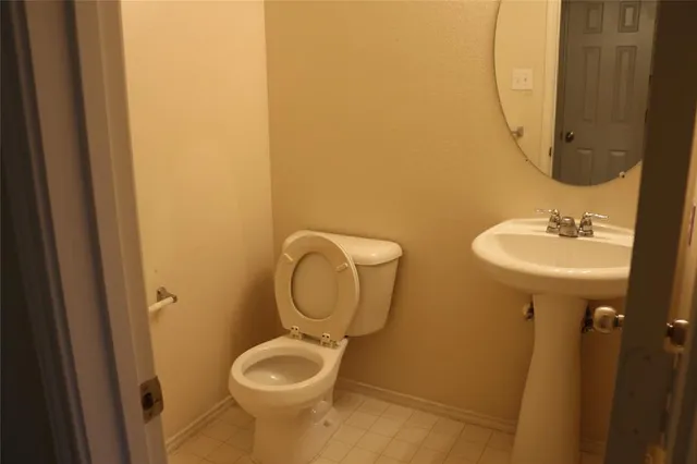 a view of a bathroom with shower
