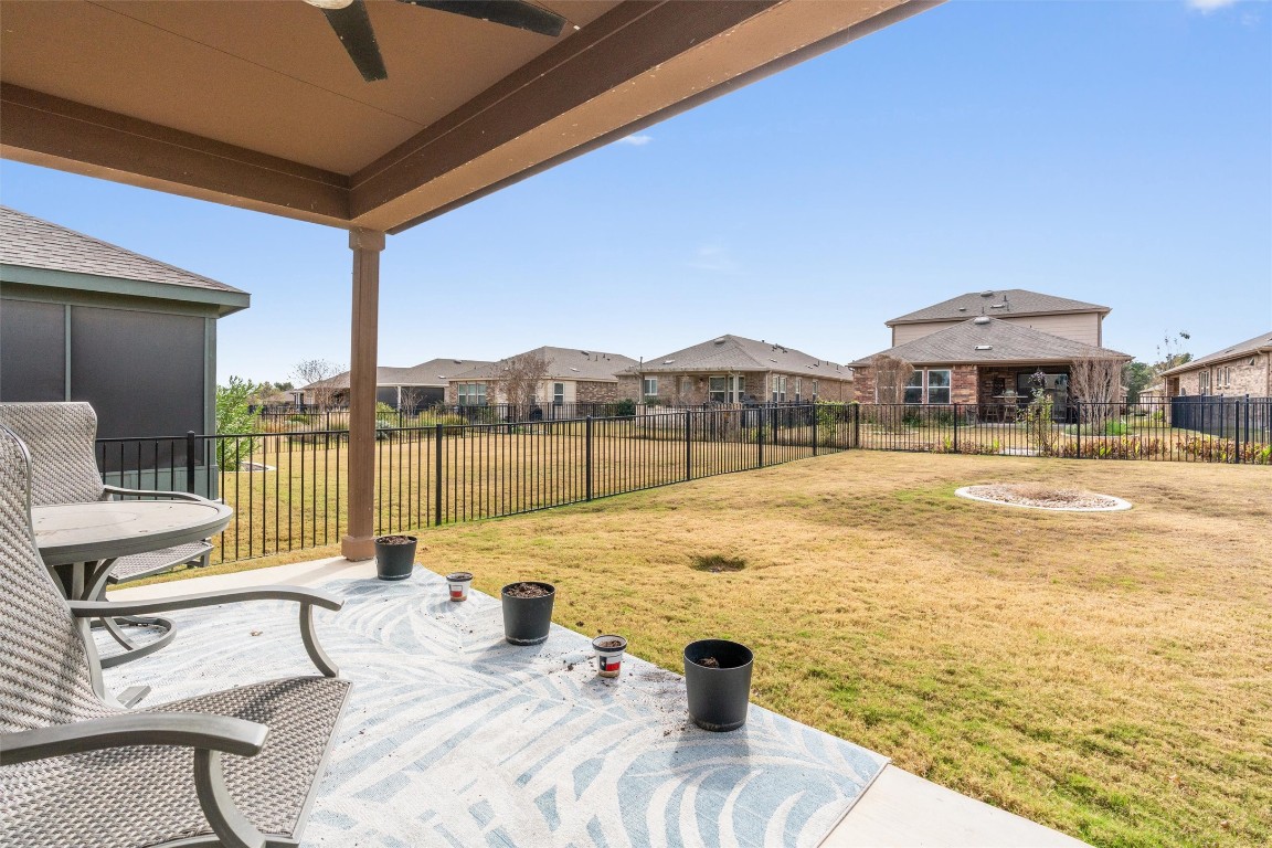512 Rockport Street Georgetown, TX 78633 - Photo 23 of 26 a view of outdoor space with seating area