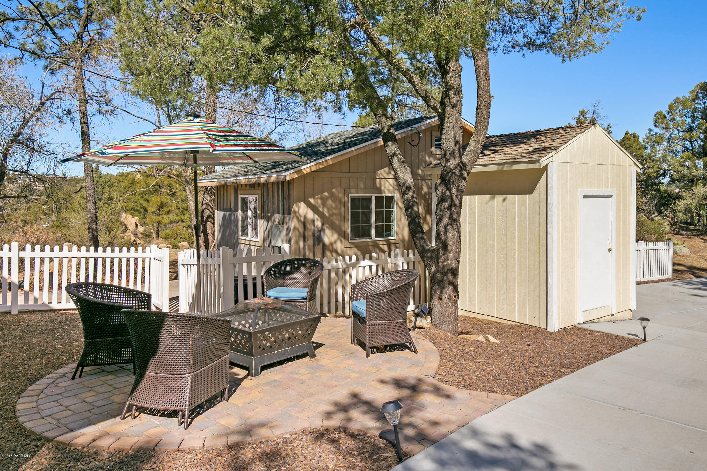 1973 Idylwild Road Prescott, AZ 86305 - Photo 15 of 20 Patio & Shed