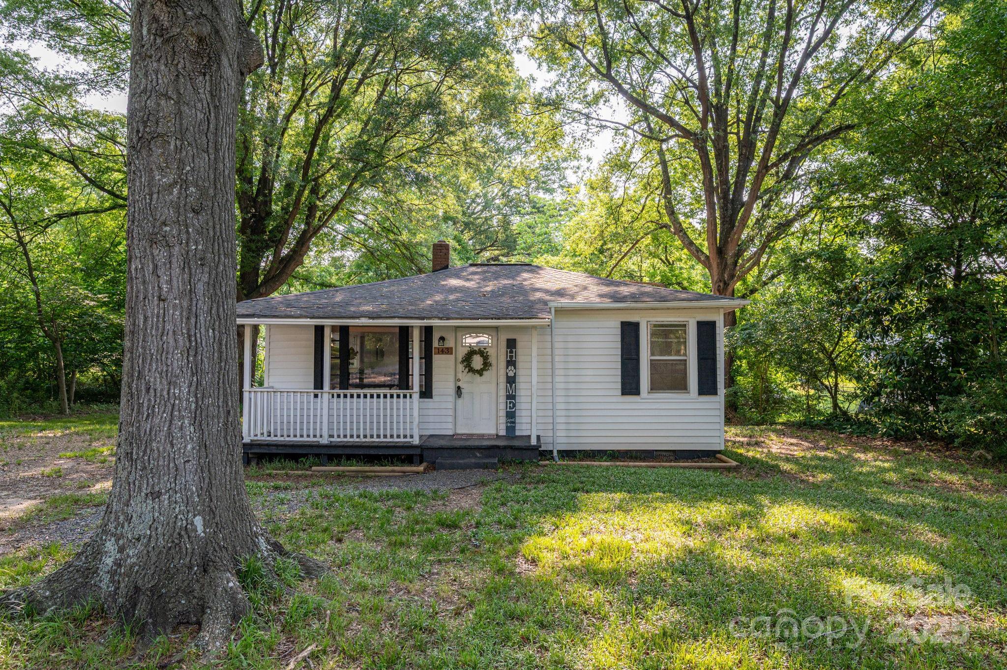 143 Hallman Street Cherryville, NC 28021 - Photo 8 of 31 front view of a house with a yard