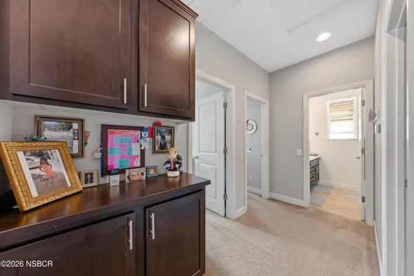 a room with furniture and window