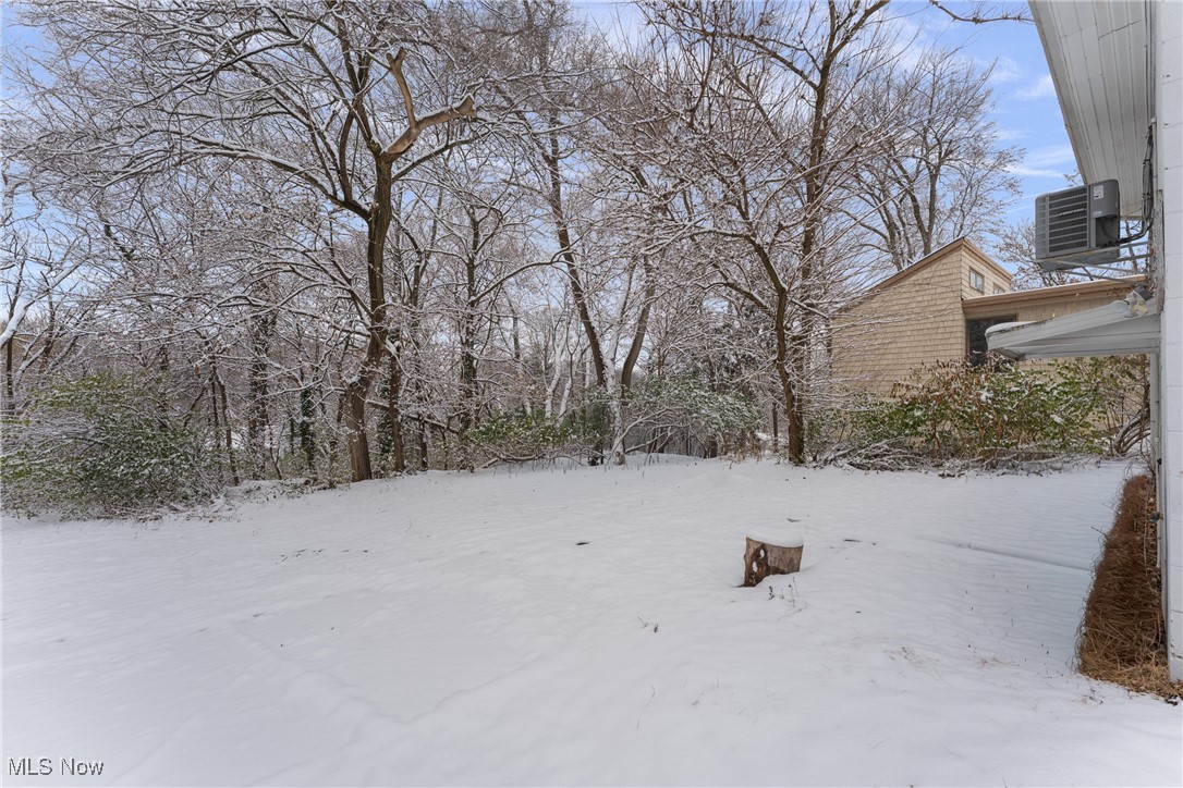 1817 Fulton Road Northwest Canton, OH 44709 - Photo 4 of 25 View of yard layered in snow