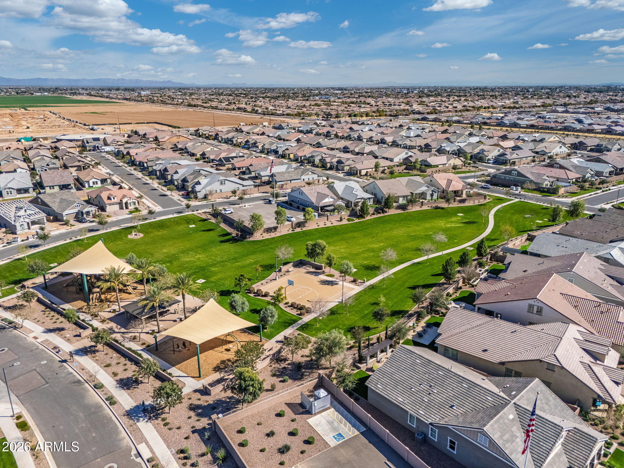 23066 East Mayberry Road Queen Creek, AZ 85142 - Photo 30 of 39 an aerial view of a city with ocean
