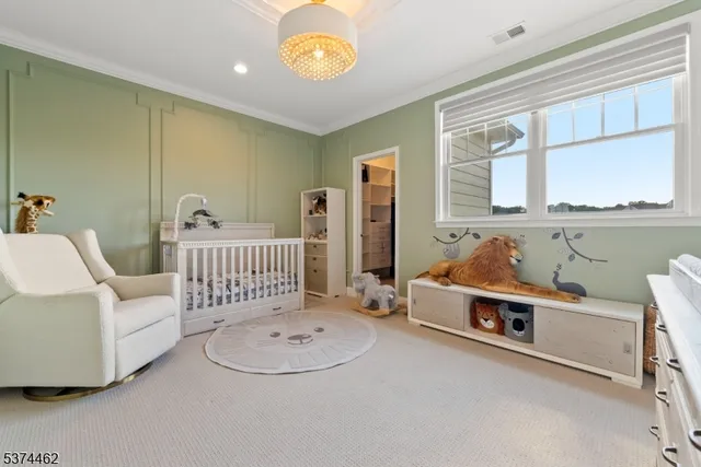 a room with furniture and windows